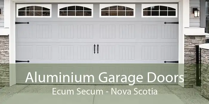 Aluminium Garage Doors Ecum Secum - Nova Scotia
