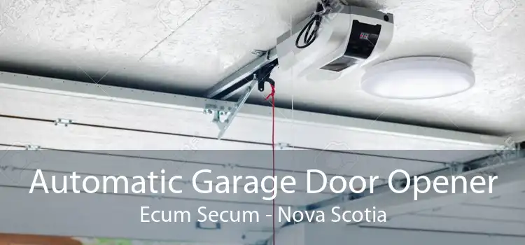 Automatic Garage Door Opener Ecum Secum - Nova Scotia