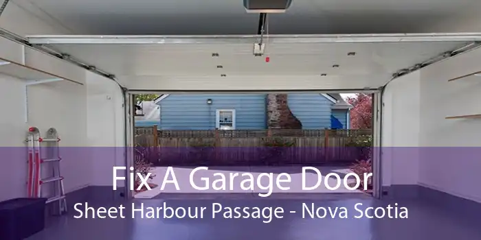 Fix A Garage Door Sheet Harbour Passage - Nova Scotia