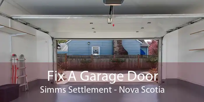 Fix A Garage Door Simms Settlement - Nova Scotia