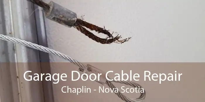 Garage Door Cable Repair Chaplin - Nova Scotia