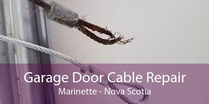 Garage Door Cable Repair Marinette - Nova Scotia