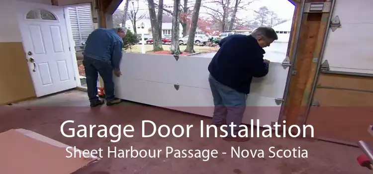 Garage Door Installation Sheet Harbour Passage - Nova Scotia