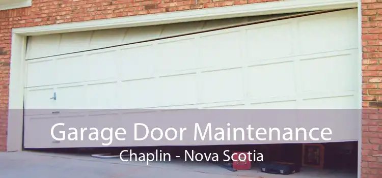 Garage Door Maintenance Chaplin - Nova Scotia