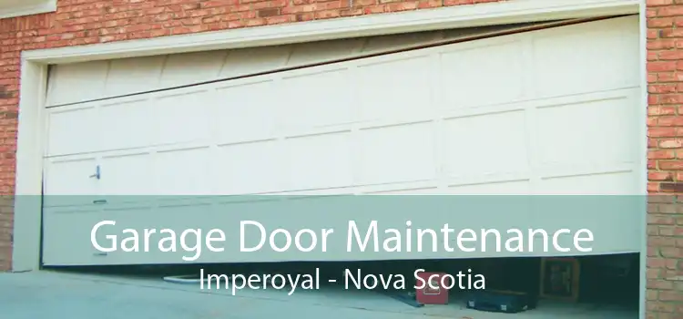 Garage Door Maintenance Imperoyal - Nova Scotia