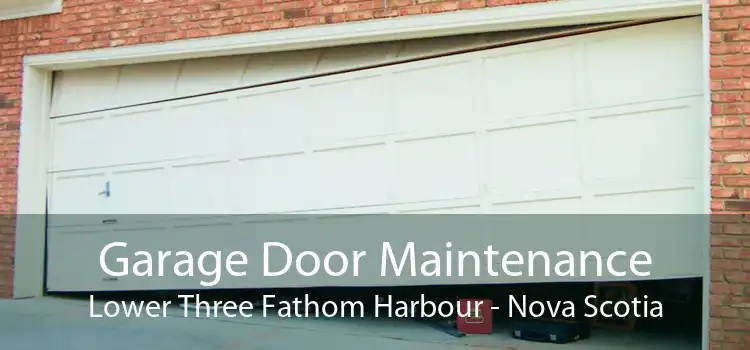 Garage Door Maintenance Lower Three Fathom Harbour - Nova Scotia