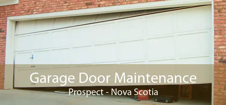 Garage Door Maintenance Prospect - Nova Scotia