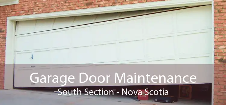 Garage Door Maintenance South Section - Nova Scotia