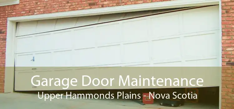 Garage Door Maintenance Upper Hammonds Plains - Nova Scotia
