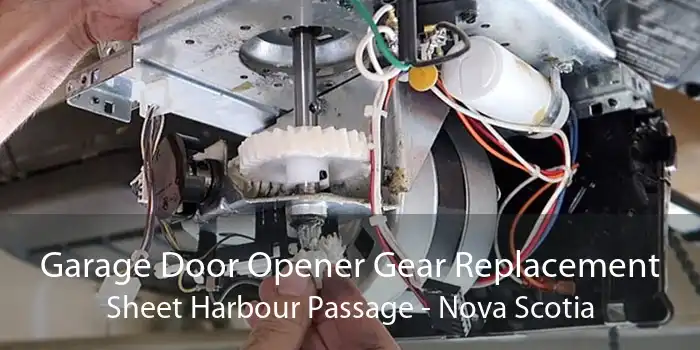 Garage Door Opener Gear Replacement Sheet Harbour Passage - Nova Scotia
