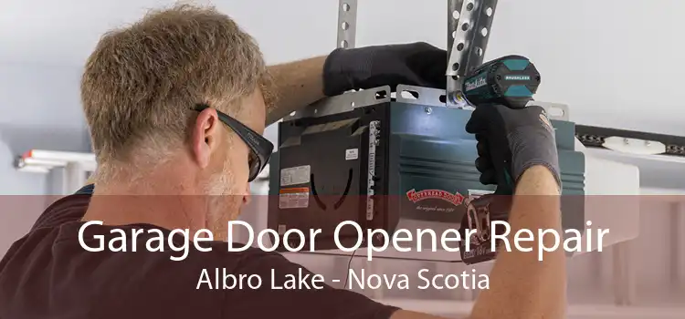 Garage Door Opener Repair Albro Lake - Nova Scotia