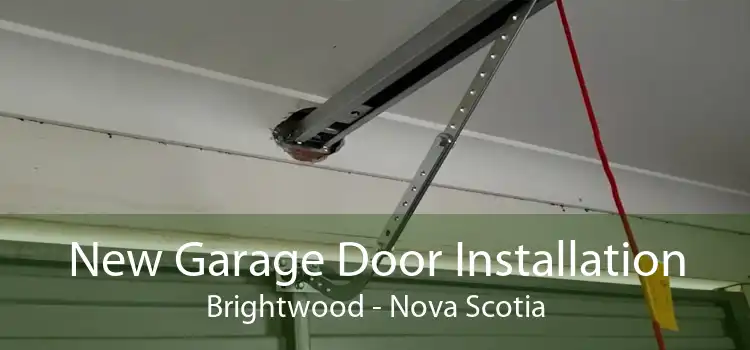 New Garage Door Installation Brightwood - Nova Scotia