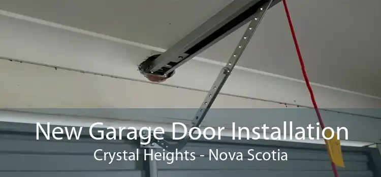 New Garage Door Installation Crystal Heights - Nova Scotia