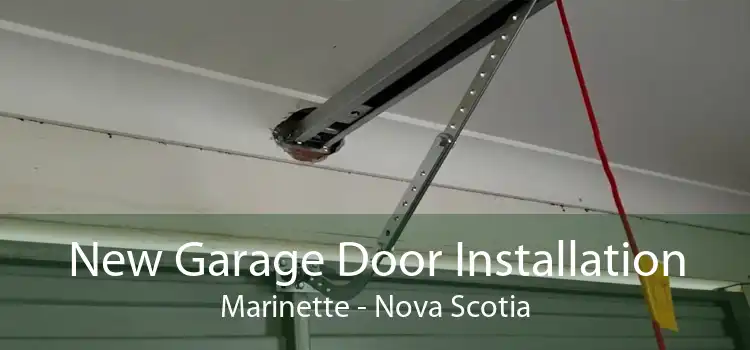 New Garage Door Installation Marinette - Nova Scotia