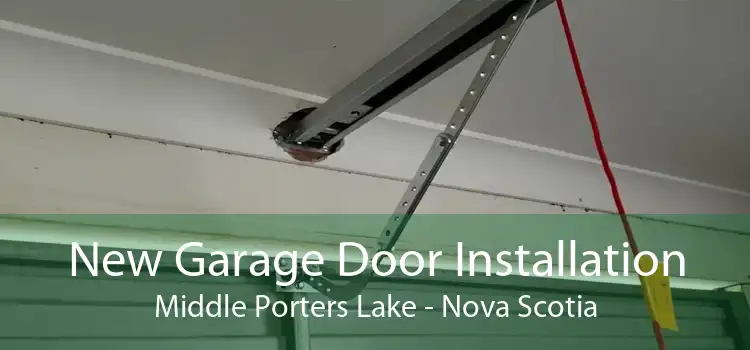New Garage Door Installation Middle Porters Lake - Nova Scotia