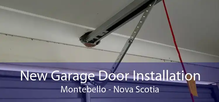New Garage Door Installation Montebello - Nova Scotia