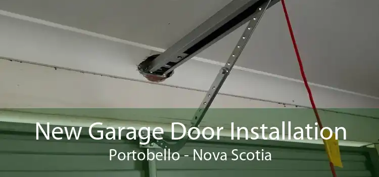 New Garage Door Installation Portobello - Nova Scotia