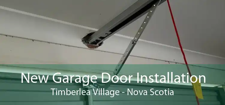 New Garage Door Installation Timberlea Village - Nova Scotia