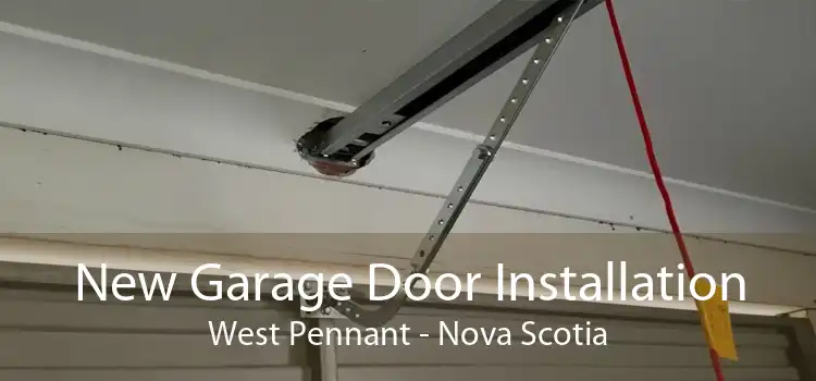 New Garage Door Installation West Pennant - Nova Scotia