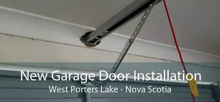 New Garage Door Installation West Porters Lake - Nova Scotia