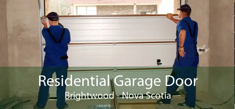 Residential Garage Door Brightwood - Nova Scotia