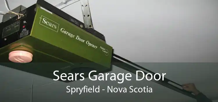 Sears Garage Door Spryfield - Nova Scotia