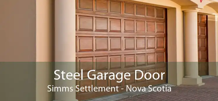 Steel Garage Door Simms Settlement - Nova Scotia