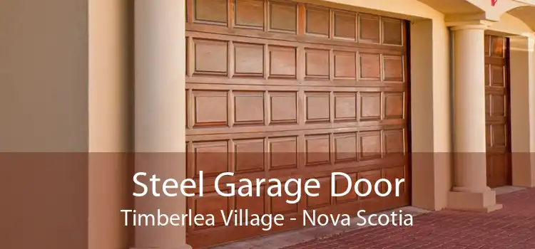 Steel Garage Door Timberlea Village - Nova Scotia