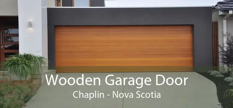 Wooden Garage Door Chaplin - Nova Scotia