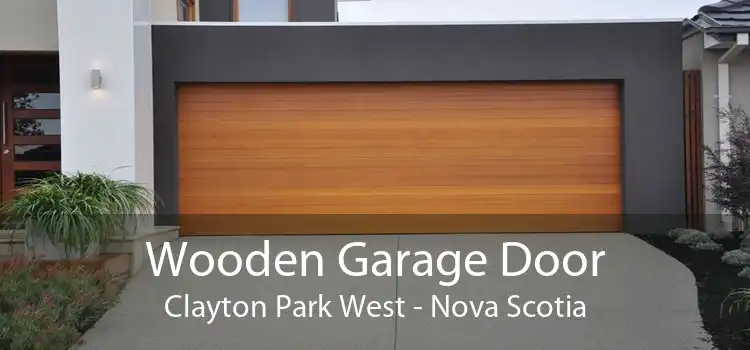 Wooden Garage Door Clayton Park West - Nova Scotia