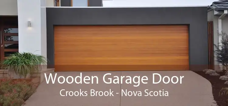 Wooden Garage Door Crooks Brook - Nova Scotia