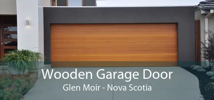 Wooden Garage Door Glen Moir - Nova Scotia