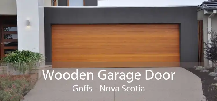 Wooden Garage Door Goffs - Nova Scotia