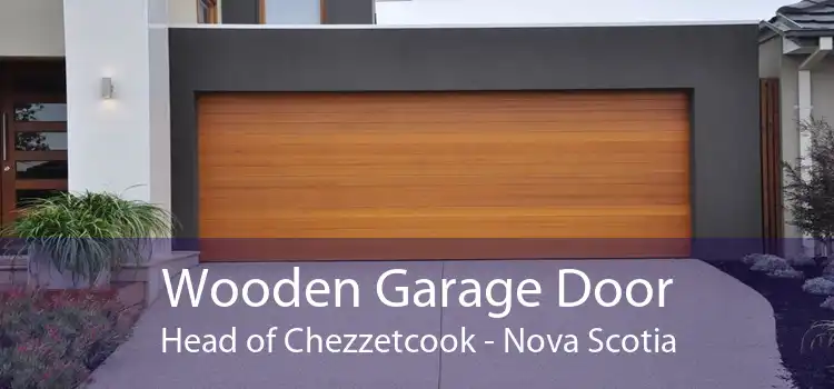 Wooden Garage Door Head of Chezzetcook - Nova Scotia
