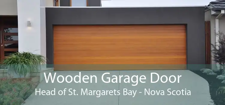 Wooden Garage Door Head of St. Margarets Bay - Nova Scotia