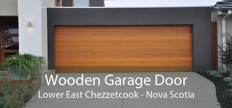 Wooden Garage Door Lower East Chezzetcook - Nova Scotia