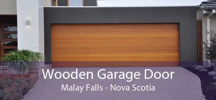 Wooden Garage Door Malay Falls - Nova Scotia