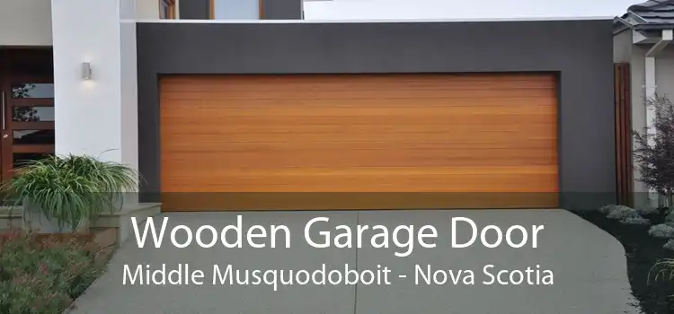Wooden Garage Door Middle Musquodoboit - Nova Scotia