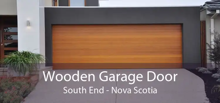 Wooden Garage Door South End - Nova Scotia