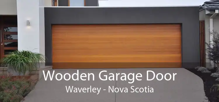 Wooden Garage Door Waverley - Nova Scotia
