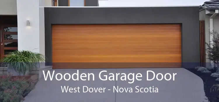 Wooden Garage Door West Dover - Nova Scotia