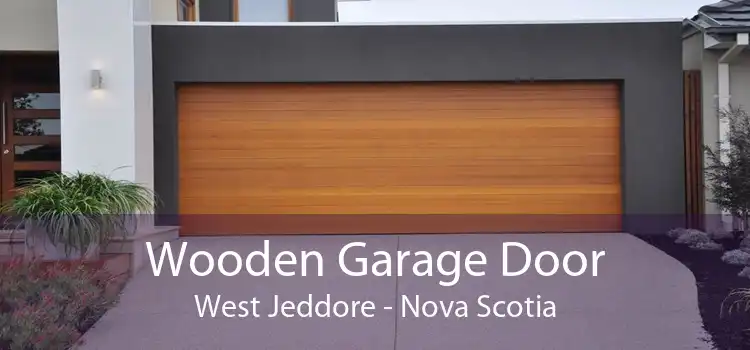 Wooden Garage Door West Jeddore - Nova Scotia