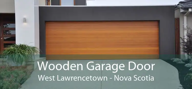 Wooden Garage Door West Lawrencetown - Nova Scotia