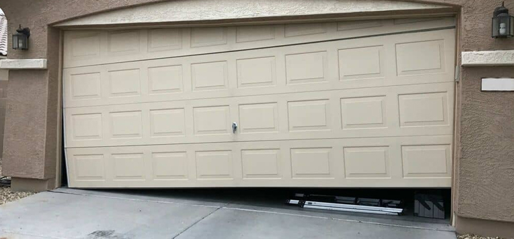garage-door-bent-off-track-repair in Shannon Park
