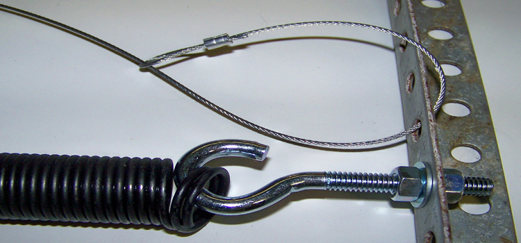 garage door cable installation in Shannon Park